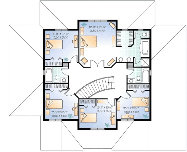 Home theater Plan Flowing Living Spaces and A Home theater 2159dr 1st Home theater Plan Flowing Living Spaces and A Home theater 2159dr 1st