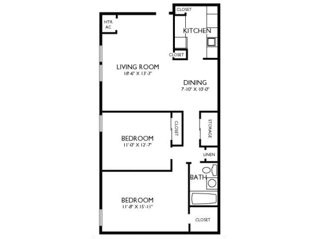 House Plan 2 Bedroom 1 Bathroom New 2 Bedroom 1 Bath House Plans New Home Plans Design