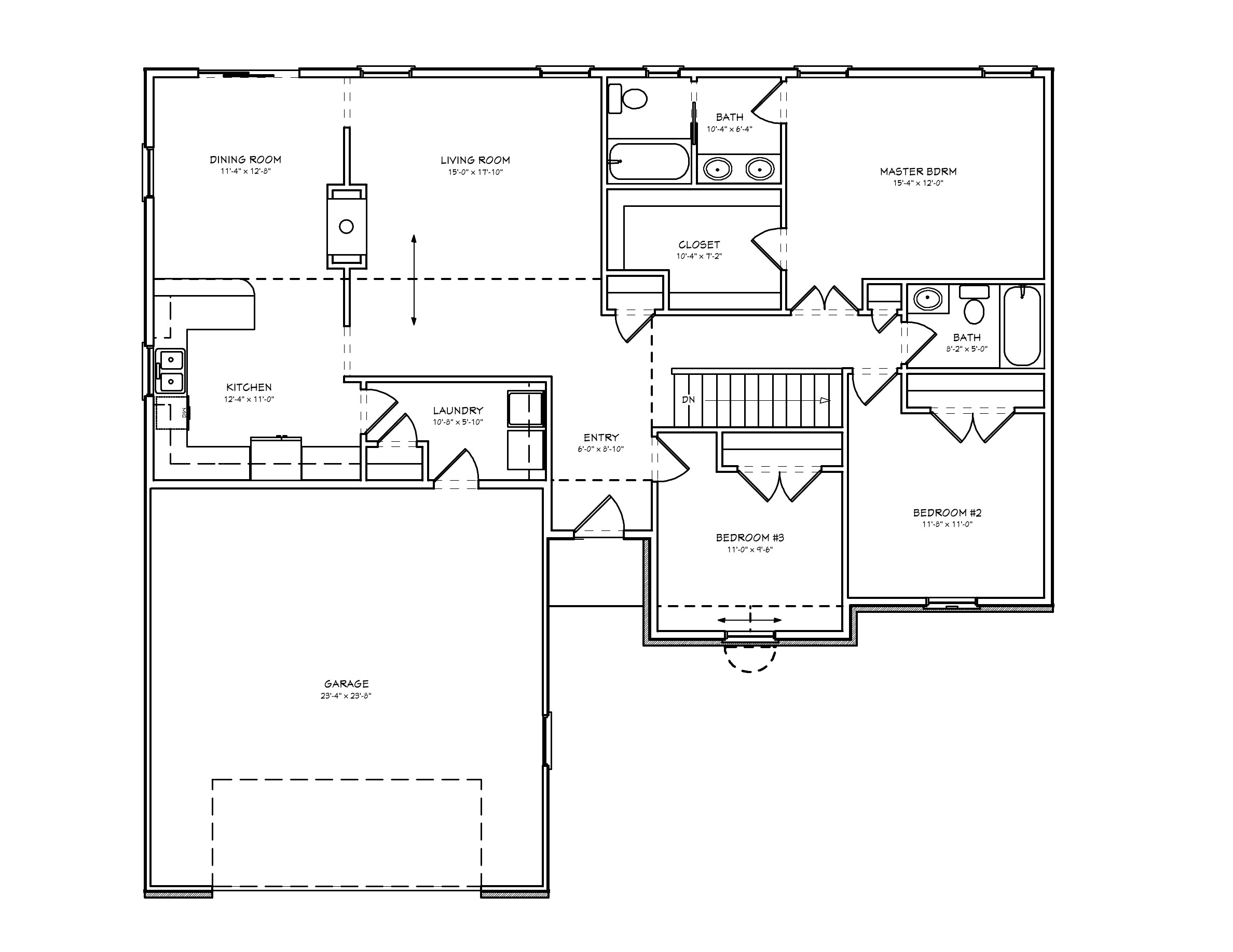 House Plan for 1000 Sq Feet 1000 Square Foot House Plans House Design Pinterest