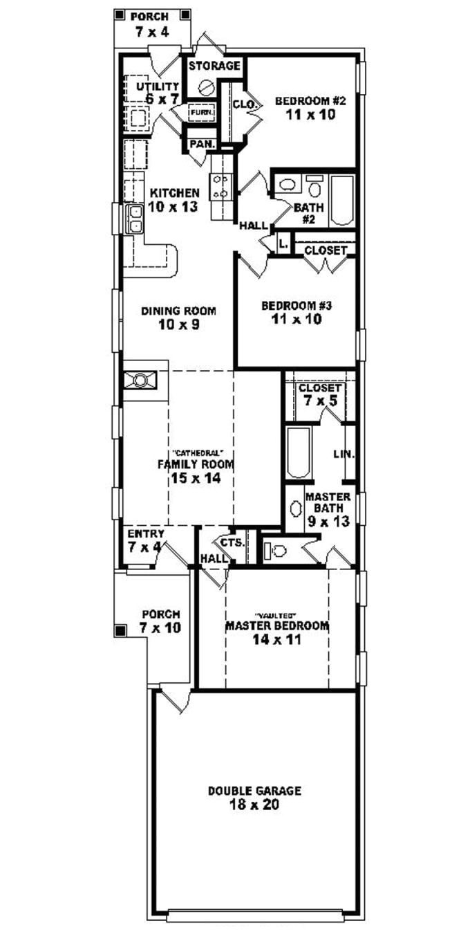 House Plans for A Small Lot Best Narrow Lot House Plans Homes Floor Plans