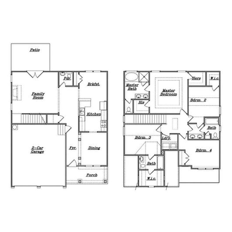 House Plans for Family Of 4 Family House Plans 4 Bedrooms Home Deco Plans