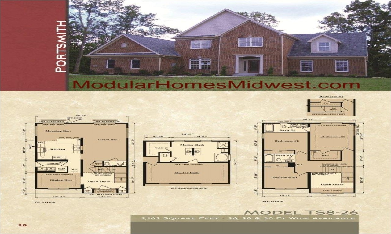 House Plans for Modular Homes 2 Story Modular Home Floor Plans Clayton Two Story