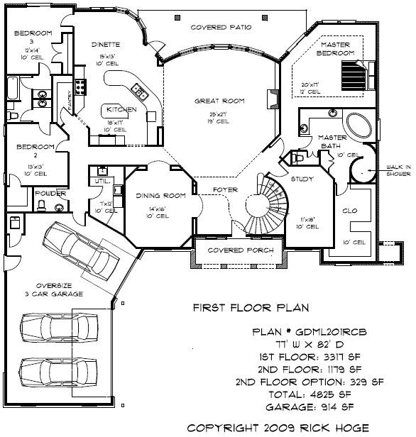 House Plans Over 4000 Square Feet Anything is Possible with that Much Room 4000 to 5000