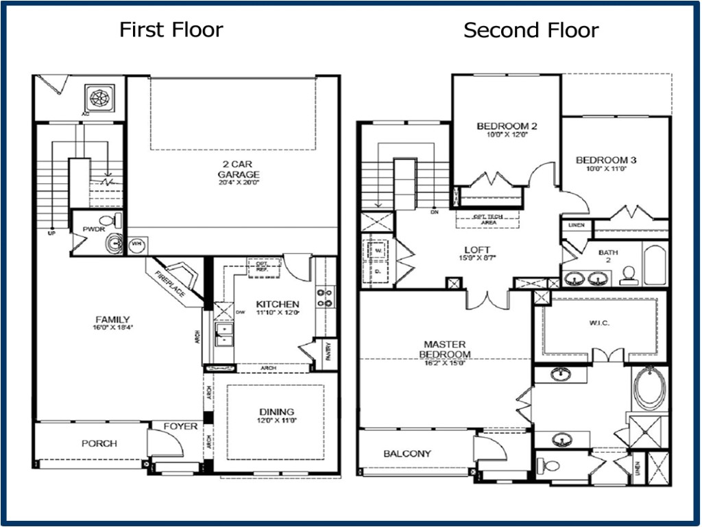 House Plans with 2 Bedrooms On First Floor 2 Story 3 Bedroom Floor Plans 2 Story Master Bedroom House Plans with 2 Bedrooms On First Floor 2 Story 3 Bedroom Floor Plans 2 Story Master Bedroom