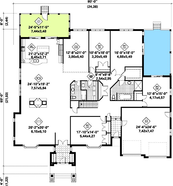 House Plans with Double Sided Fireplace Two Sided Fireplace Delight 80687pm Architectural House Plans with Double Sided Fireplace Two Sided Fireplace Delight 80687pm Architectural