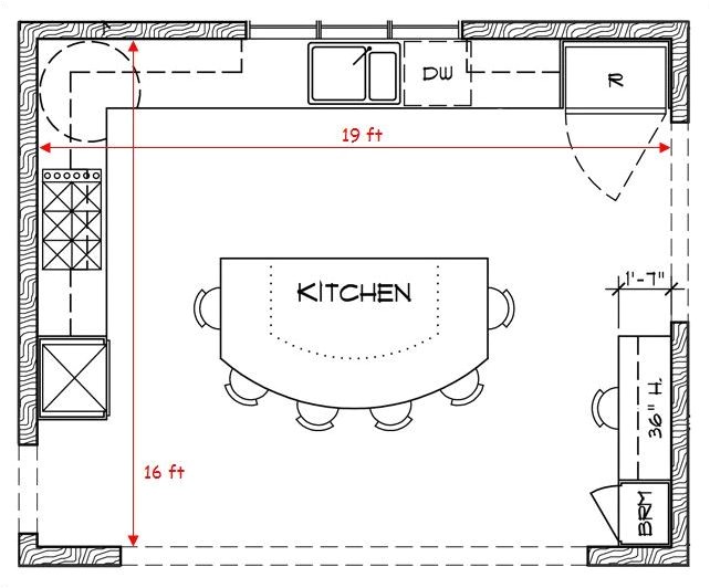 House Plans with Large Kitchen island 17 Best Ideas About Kitchen Floor Plans On Pinterest House Plans with Large Kitchen island 17 Best Ideas About Kitchen Floor Plans On Pinterest