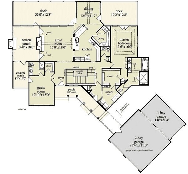 House Plans with Laundry Room attached to Master Bedroom Plan 29825rl Mountain Views House Plans Basement