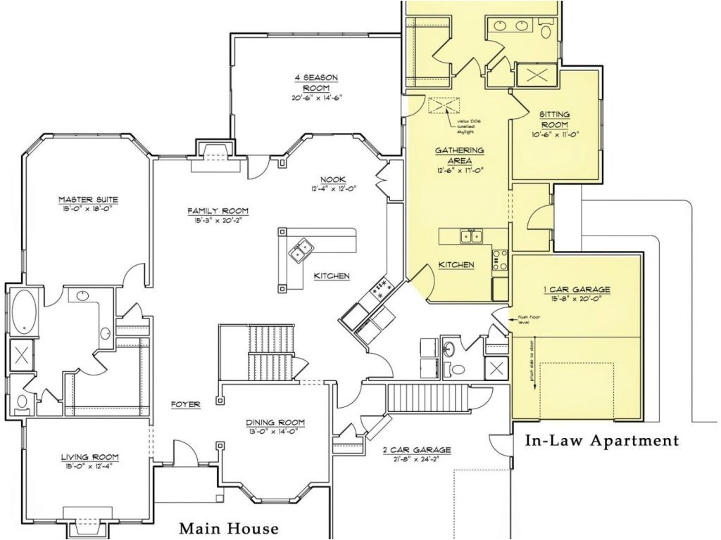 House Plans with Separate Office Entrance House Plans with Inlaw Apartment Separate Entrance House Plans with Separate Office Entrance House Plans with Inlaw Apartment Separate Entrance
