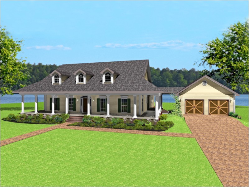 House Plans with Wrap Around Porch and Pool Single Story Ranch Style House Plans with Wrap Around