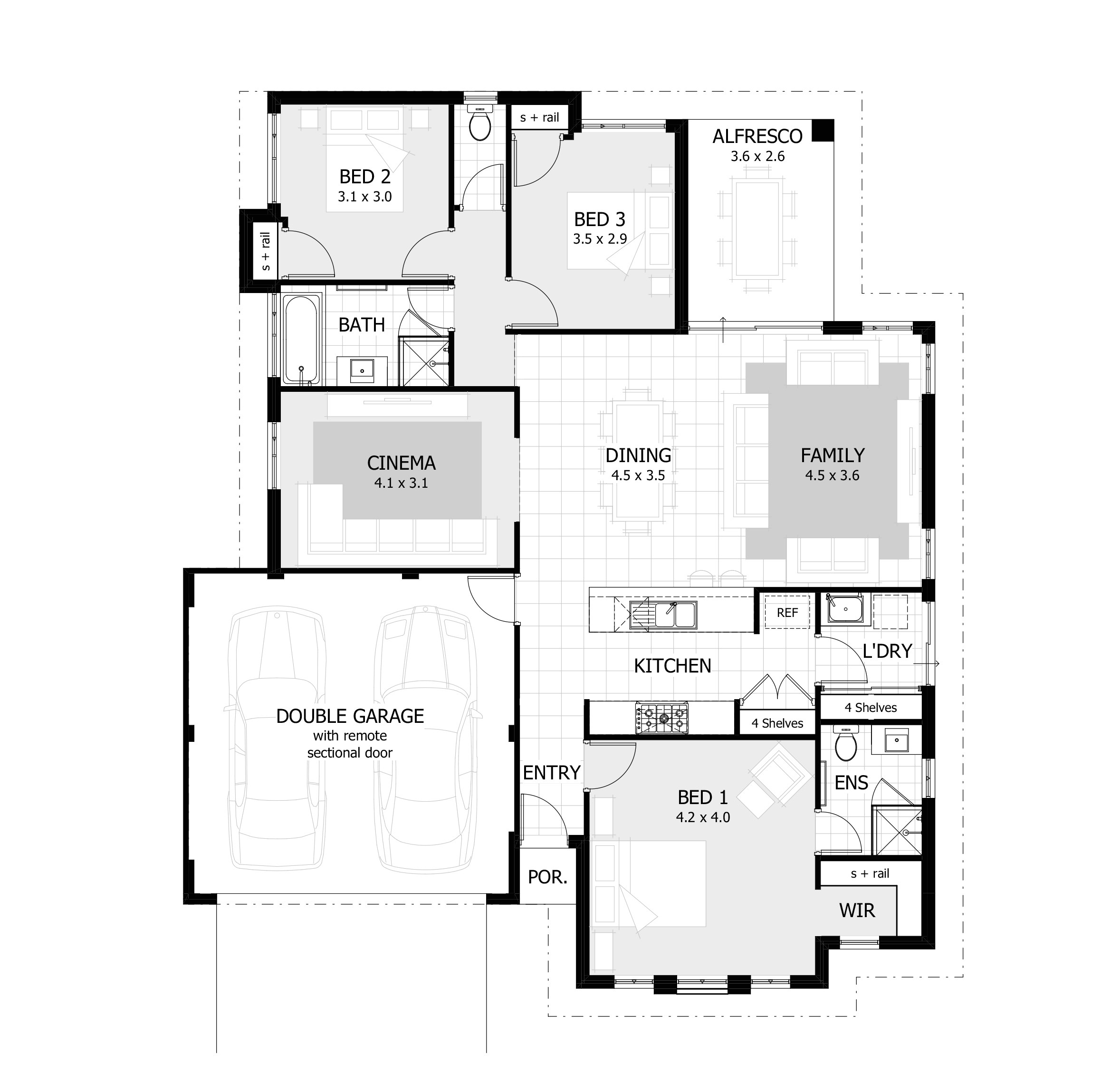 House Plans without Garages New 4 Bedroom House Plan without Garage House Plan House Plans without Garages New 4 Bedroom House Plan without Garage House Plan
