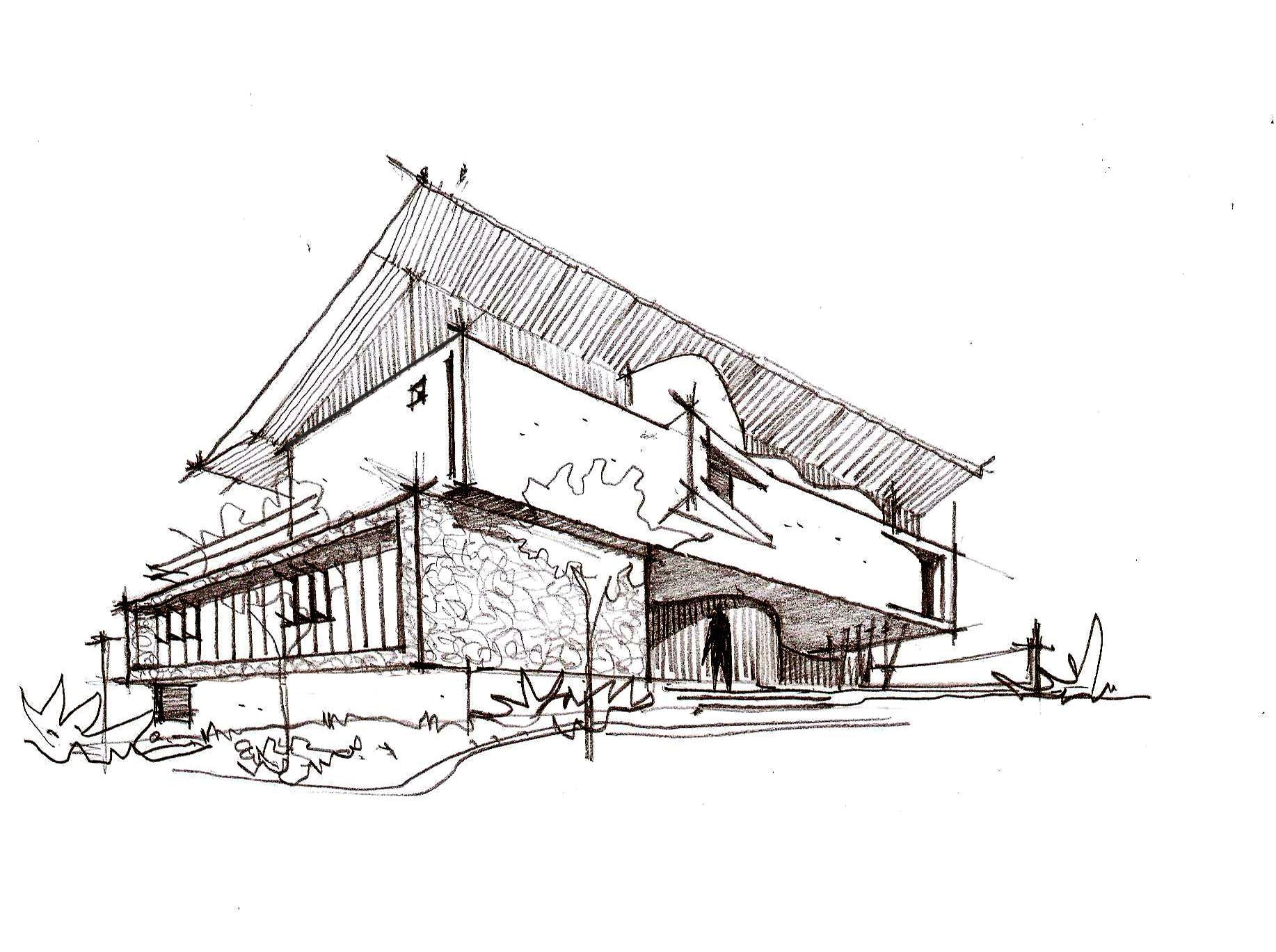 House Sketches Home Plans Gallery Of Architect 39 S House Jirau Arquitetura 27 House Sketches Home Plans Gallery Of Architect 39 S House Jirau Arquitetura 27