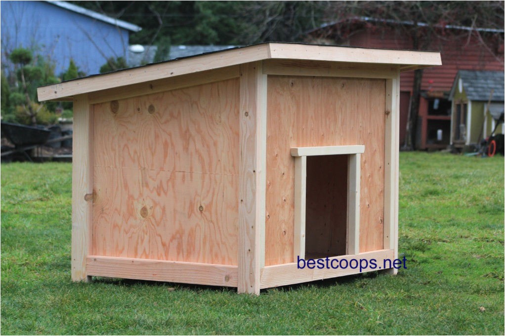 Huge Dog House Plans Large Dog House Plan 2 9 99 Picclick