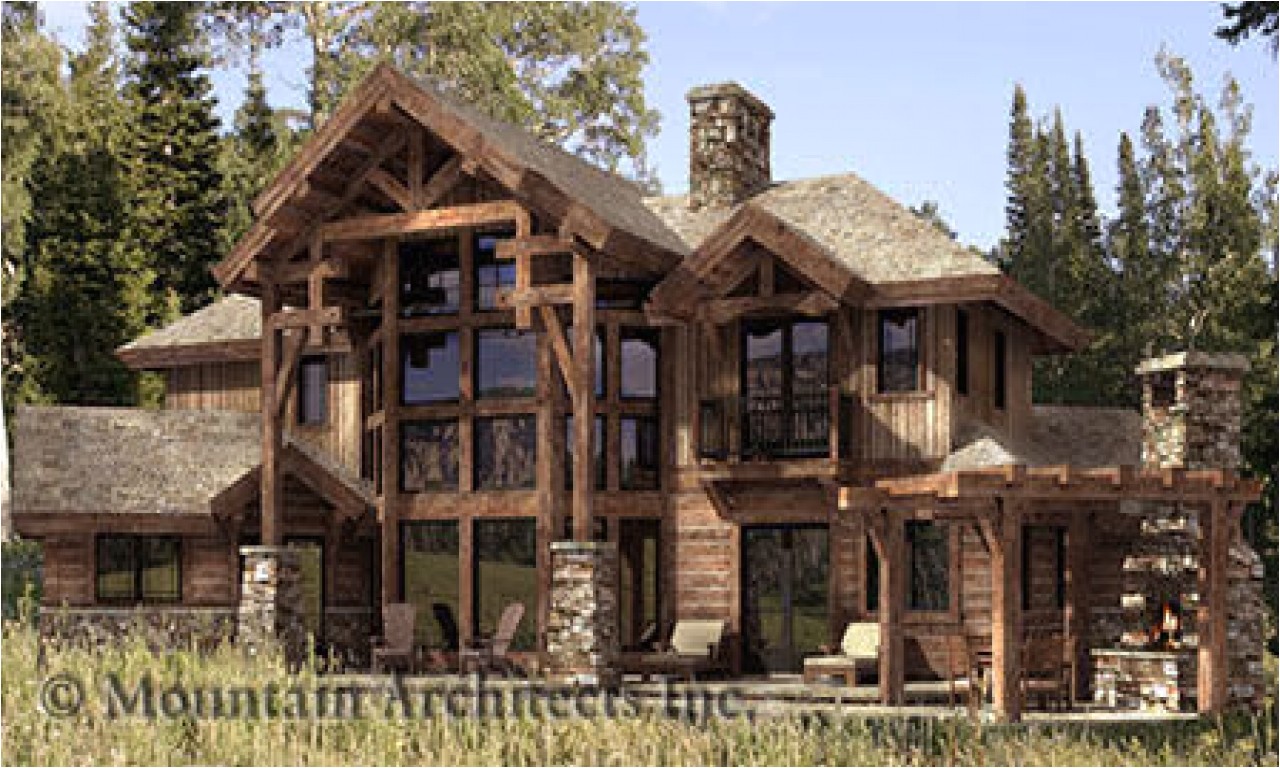 Hybrid Log Home Plans Hybrid Timber Log Home Plans Timber Frame Hybrid Log and