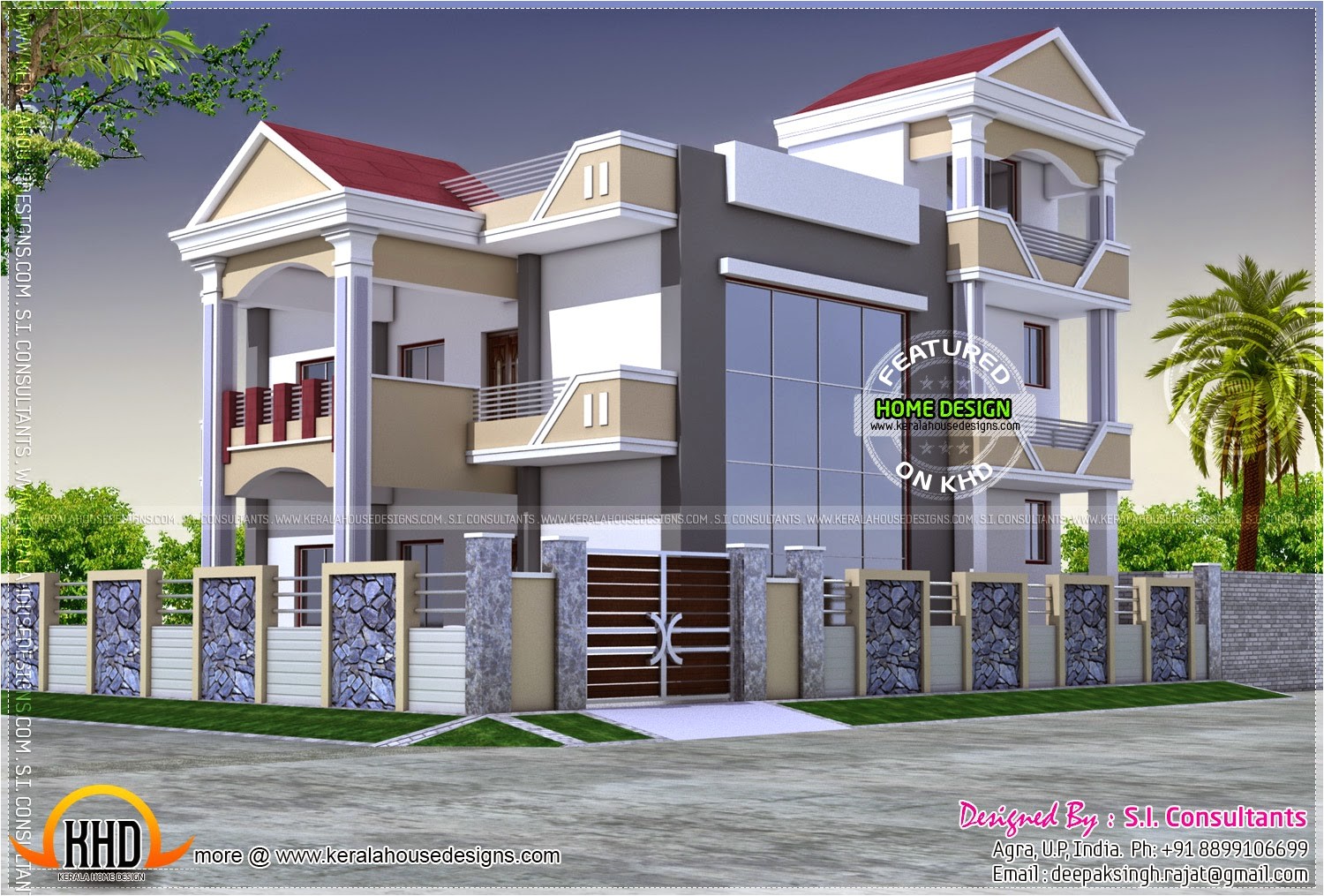 Indian Home Design 3d Plans 3d View and Floor Plan Kerala Home Design and Floor Plans Indian Home Design 3d Plans 3d View and Floor Plan Kerala Home Design and Floor Plans
