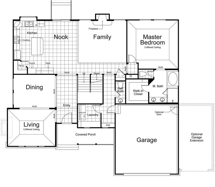 Ivory Homes House Plans Hampton Ivory Homes Floor Plan Main Level Ivory Homes