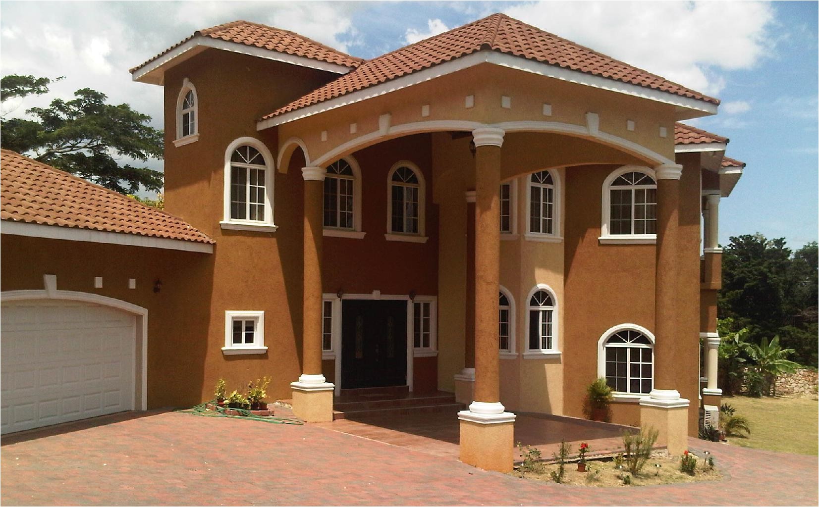 Jamaican House Plans Jamaican Home Designs Brucall Com