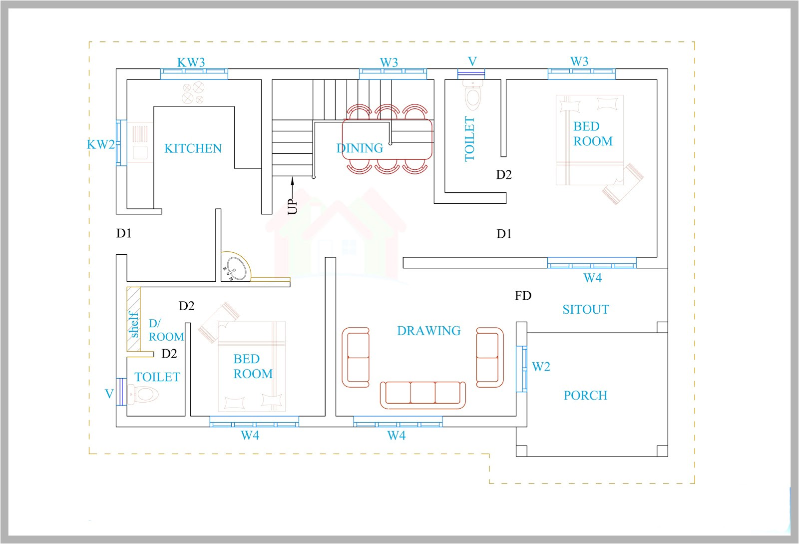 Kerala Home Designs Plans Kerala House Plans 1600 Square Feet Home Deco Plans