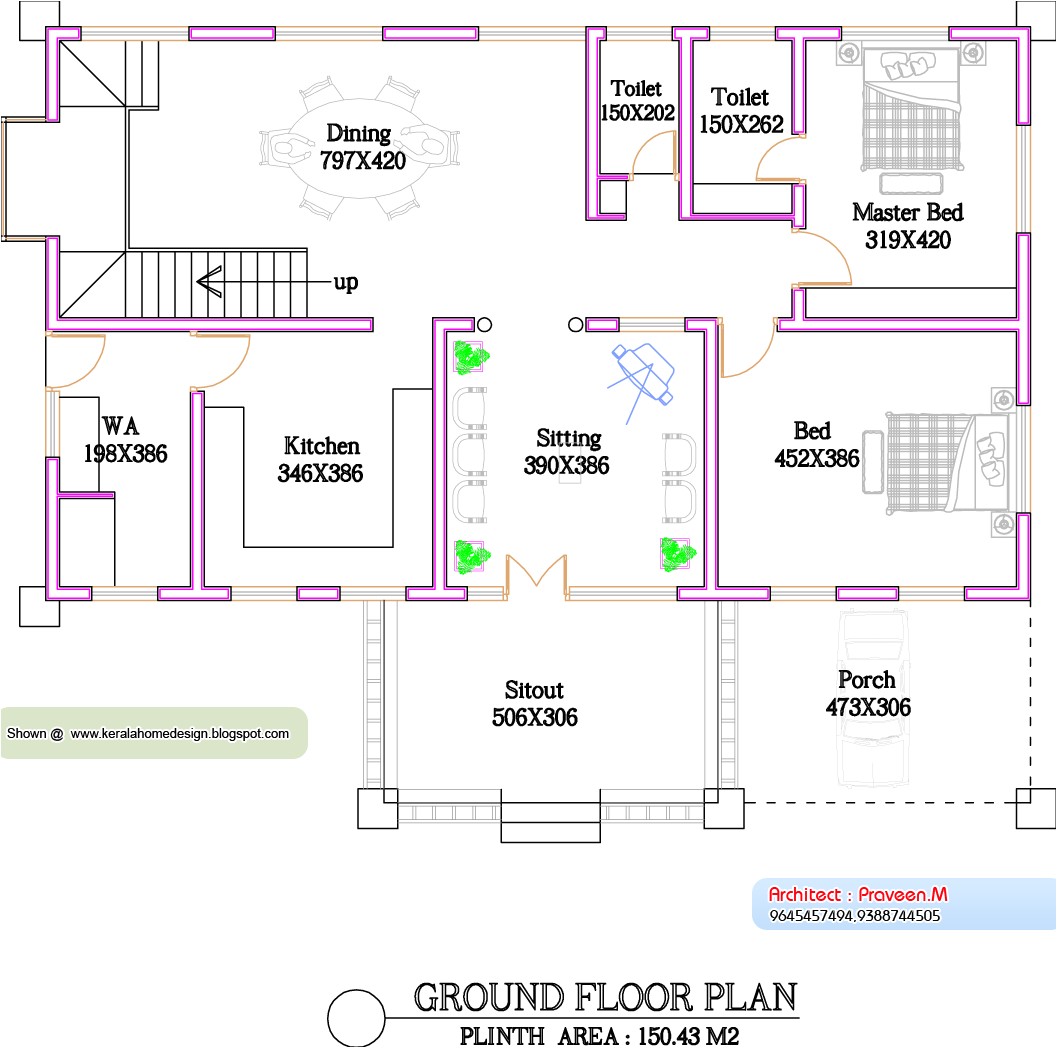 Kerala Home Plan Kerala Home Plan and Elevation 2800 Sq Ft Home Appliance