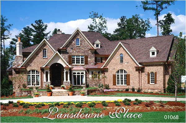Lansdowne Place House Plan Lansdowne Place House Plan Luxurious European Manor