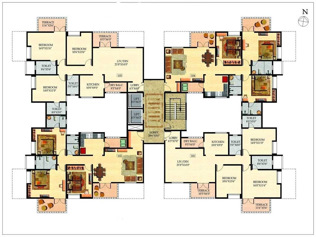 Large Family Home Plans Large Family House Plans with Multi Modern Feature