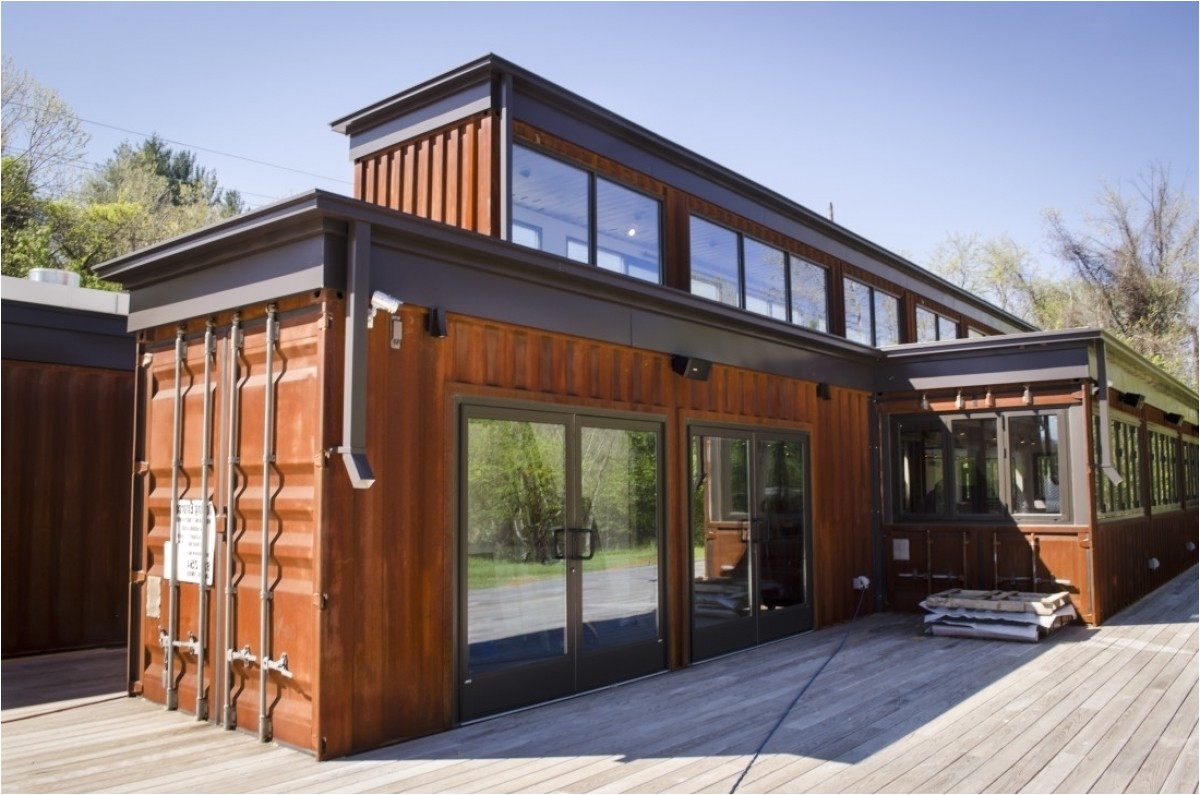 Large Shipping Container Home Plans House Built From Shipping Containers In House Built From