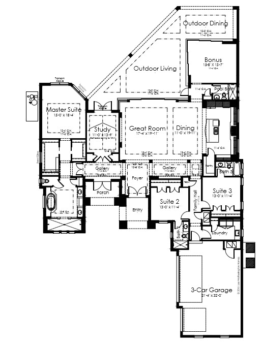 Lee Wetherington Homes Floor Plans 16605 Berwick Terrace Bradenton Florida 34202 44854