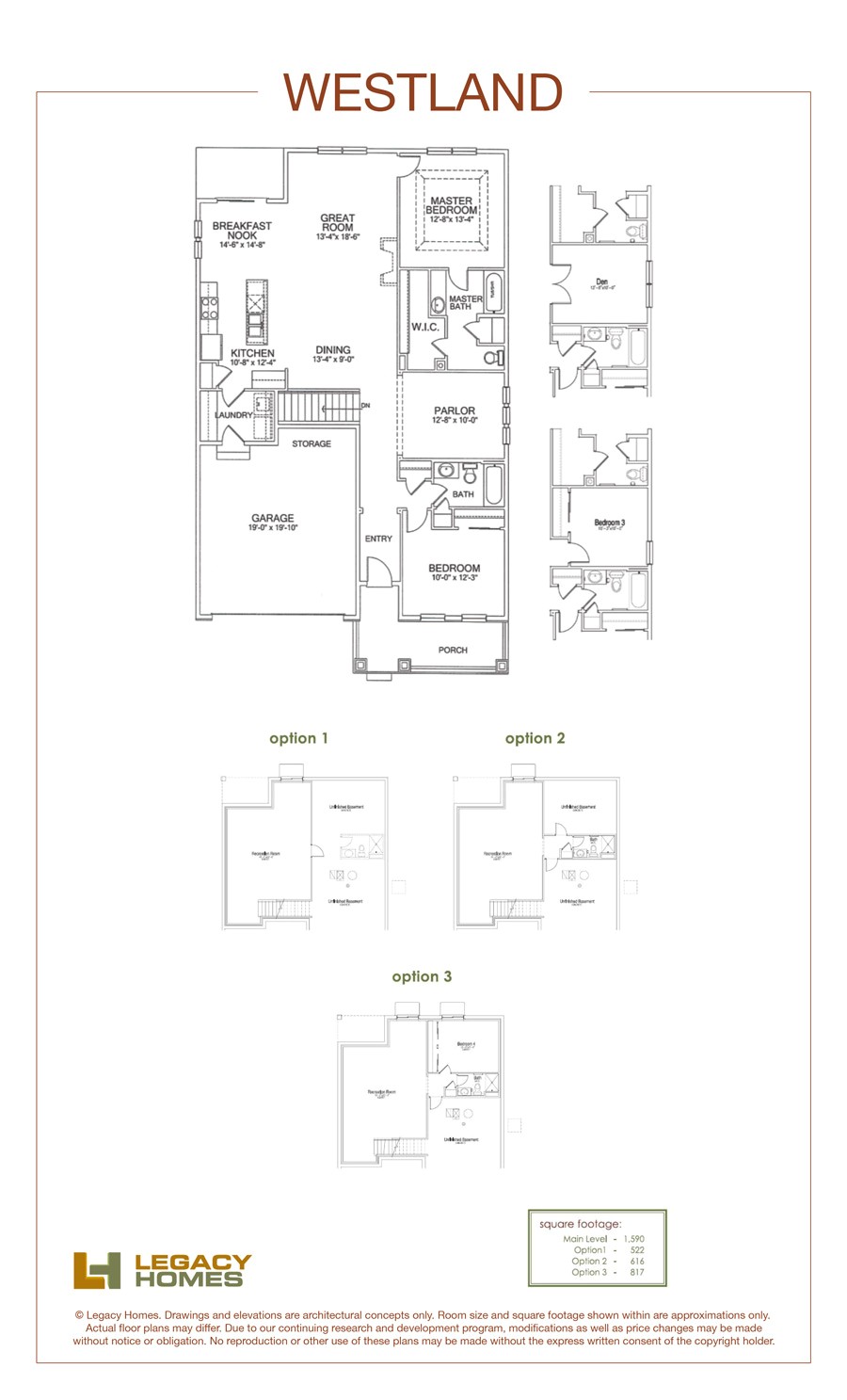 Legacy Homes Floor Plans Westland Floor Plan Legacy Homes Omaha and Lincoln