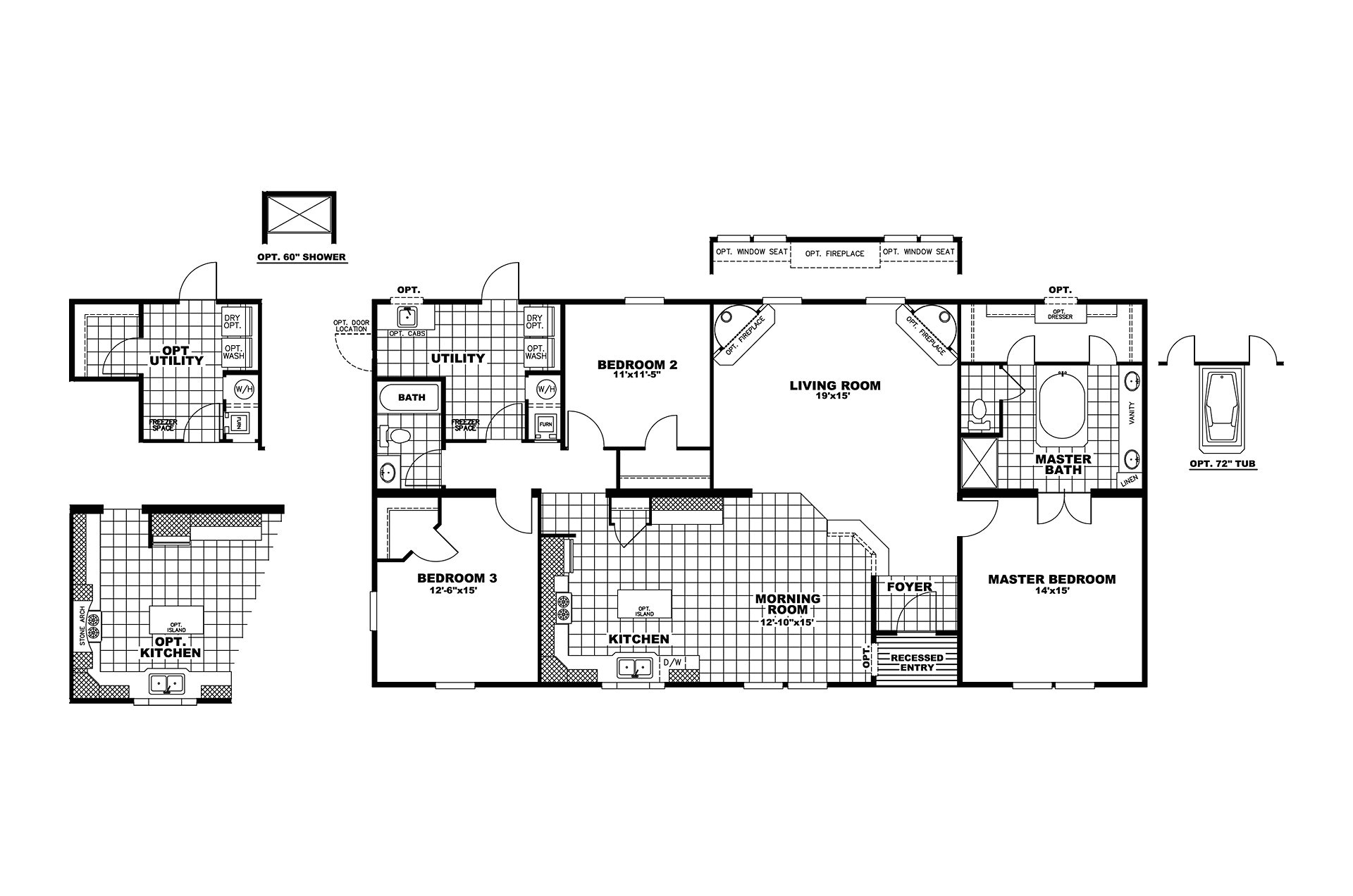 Liberty Mobile Homes Floor Plans Manufactured Home Floor Plan 2010 Clayton southern Star Liberty Mobile Homes Floor Plans Manufactured Home Floor Plan 2010 Clayton southern Star