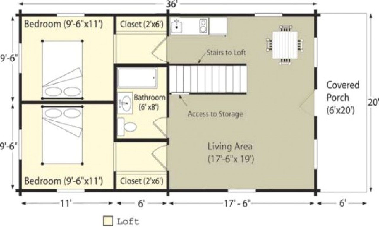 Log Home Floor Plans with Loft and Basement Small Log Cabin Floor Plans Rustic Log Cabins Cabin Plans