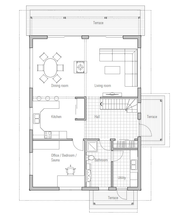 Low Cost Home Plans to Build Affordable Home Ch137 Floor Plans with Low Cost to Build Low Cost Home Plans to Build Affordable Home Ch137 Floor Plans with Low Cost to Build