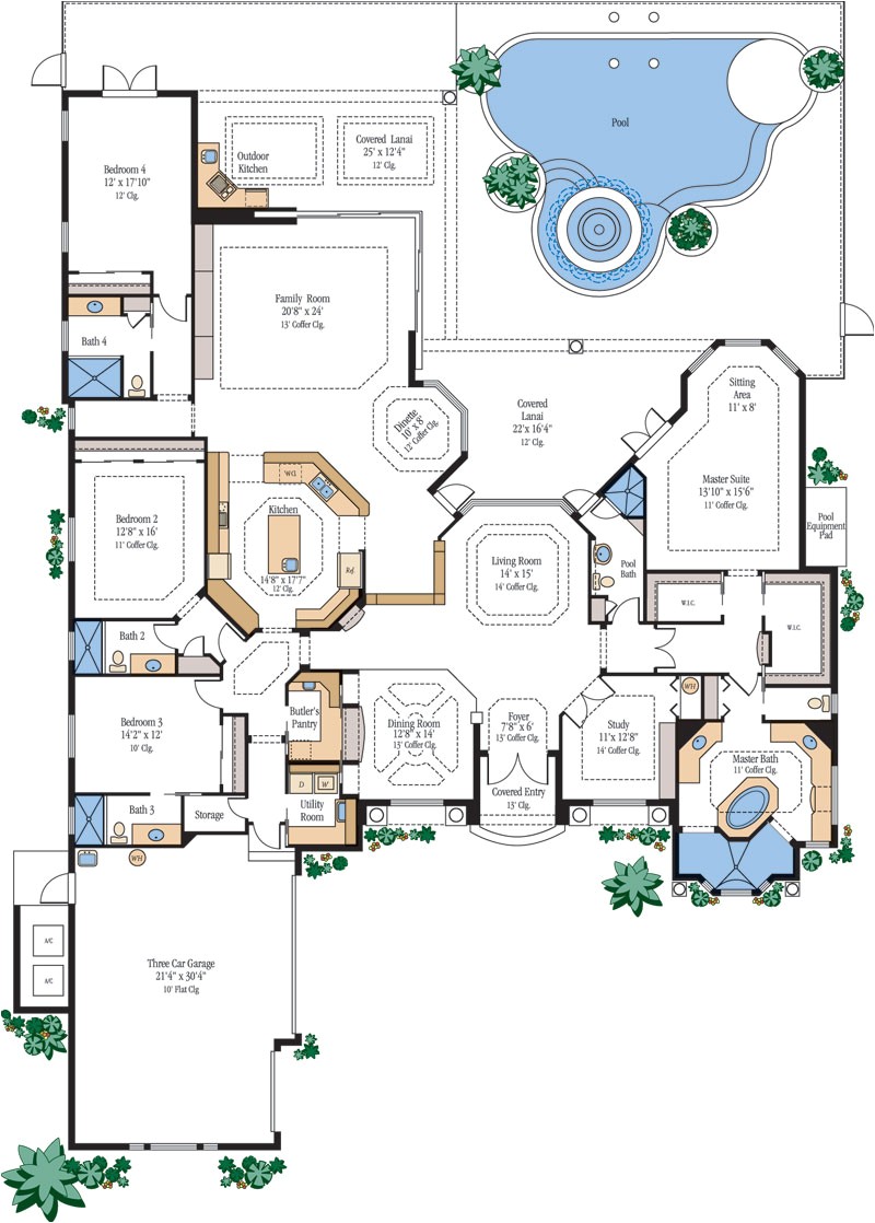 Luxury Homes Floor Plans Luxury Home Floor Plans House Plans Designs