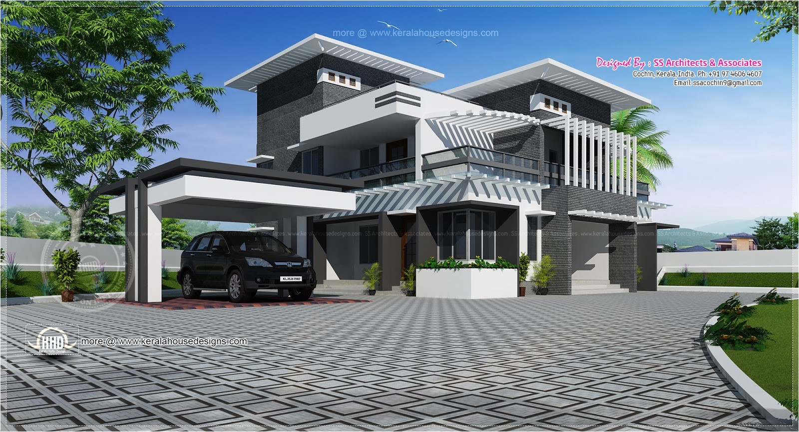 Luxury Modern Home Plan Luxury Modern House Exterior Design