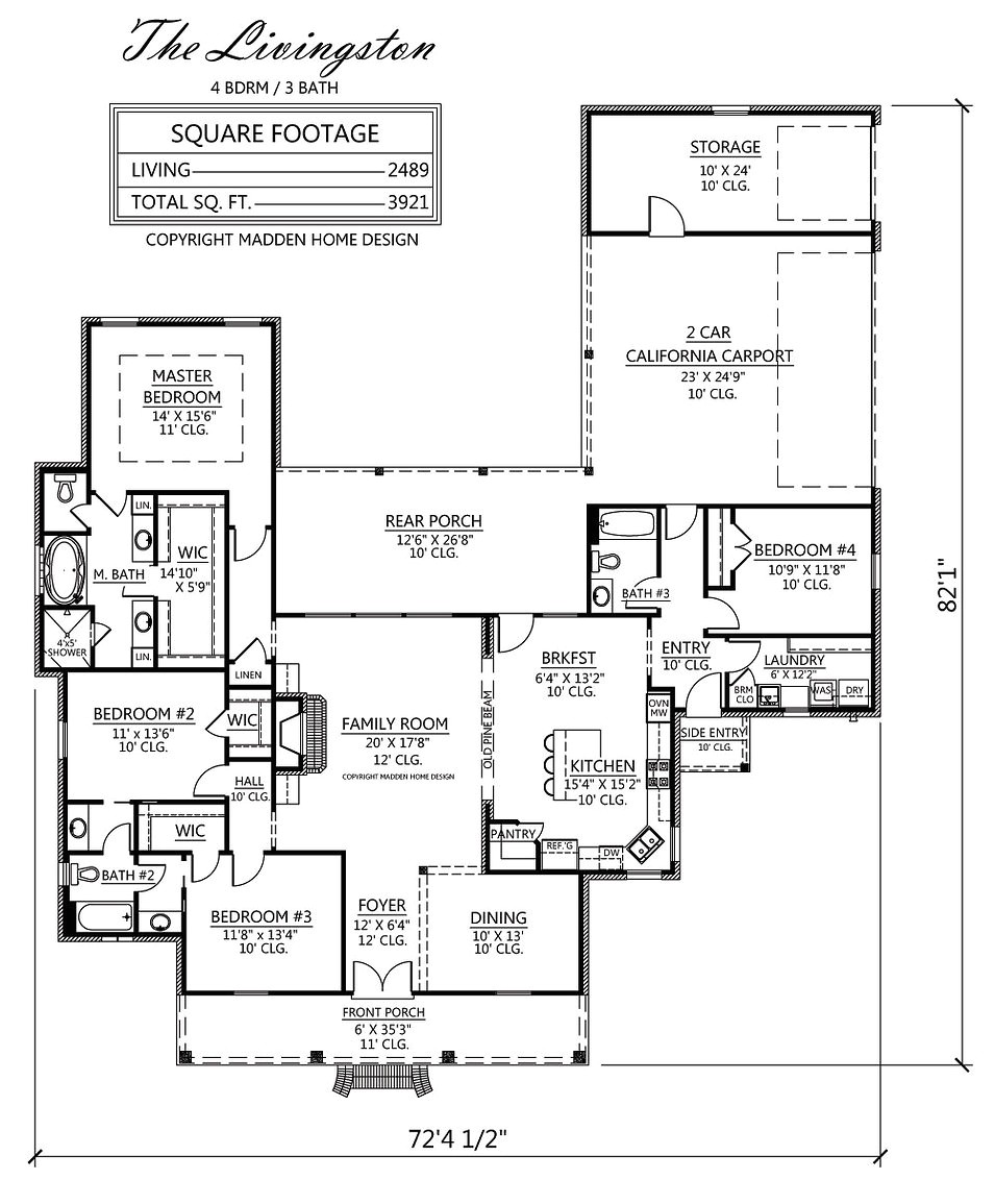Madden Home Plans Madden Home Design the Livingston Madden Home Plans Madden Home Design the Livingston