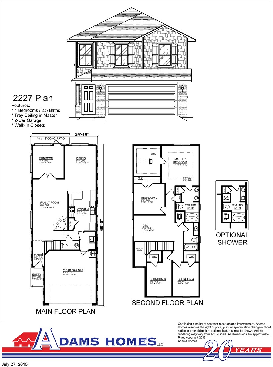 Marshall Thompson Homes Floor Plans Clayton Cove Adams Homes Marshall Thompson Homes Floor Plans Clayton Cove Adams Homes