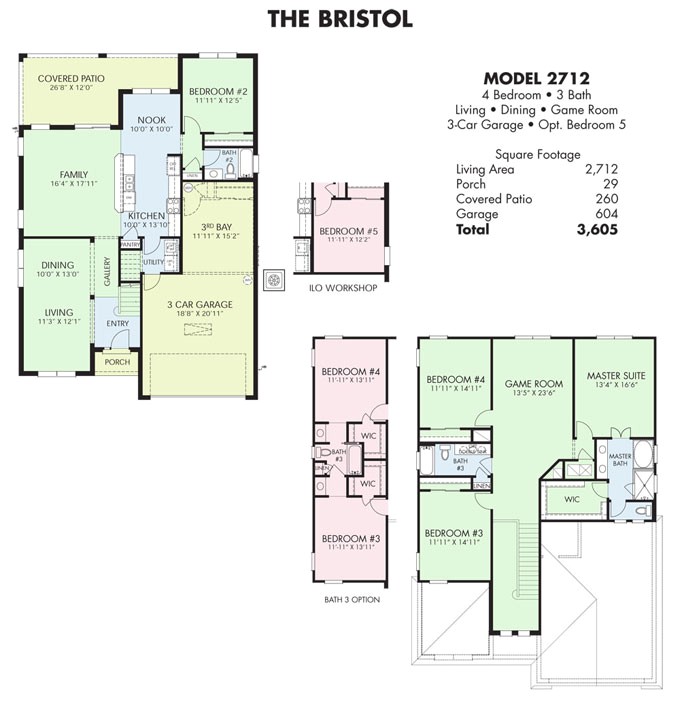 Meritage Homes Floor Plans Providence A Gated Golf Community In Davenport Florida