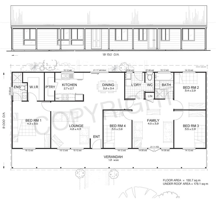 Metal Frame Homes Floor Plans Metal Ranch House Floorplans Earlwood 4 Met Kit Homes