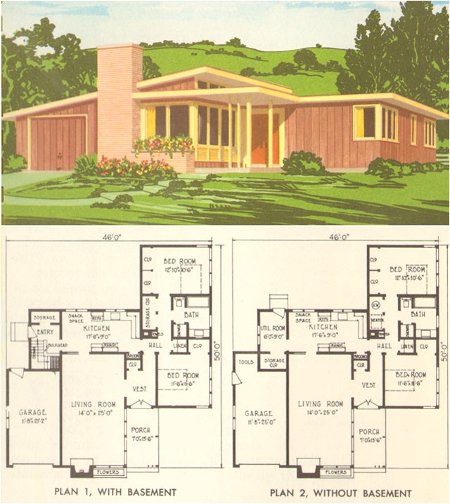 Mid Century Home Plans Woodwork Mid Century Modern Plans Pdf Plans