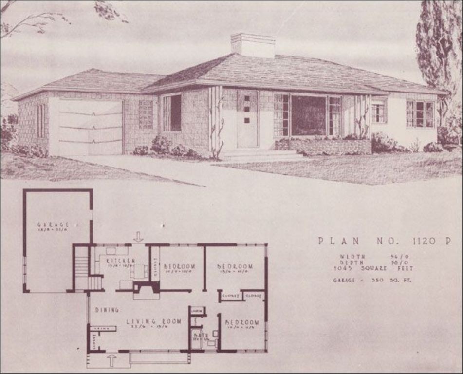 Mid Century Ranch Home Plans Mid Century Ranch House Plans Book House Design and Office