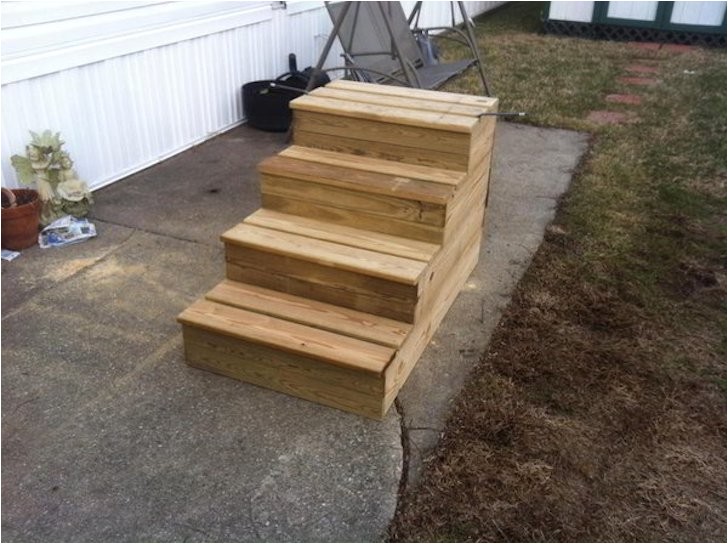 Mobile Home Steps Plans Unique Wooden Portable Steps for Your Travel Trailer Mobile Home Steps Plans Unique Wooden Portable Steps for Your Travel Trailer
