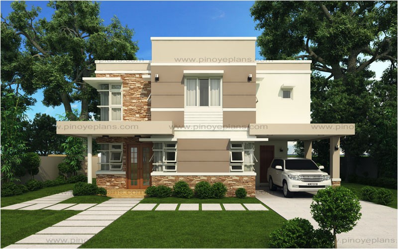 Modern Estate Home Plans Modern House Design Series Mhd 2012006 Pinoy Eplans