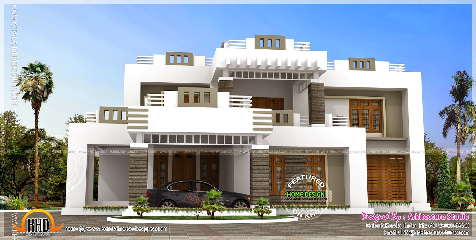 Modern Style Home Plans 5 Bhk Contemporary Style House Exterior Home Kerala Plans Modern Style Home Plans 5 Bhk Contemporary Style House Exterior Home Kerala Plans