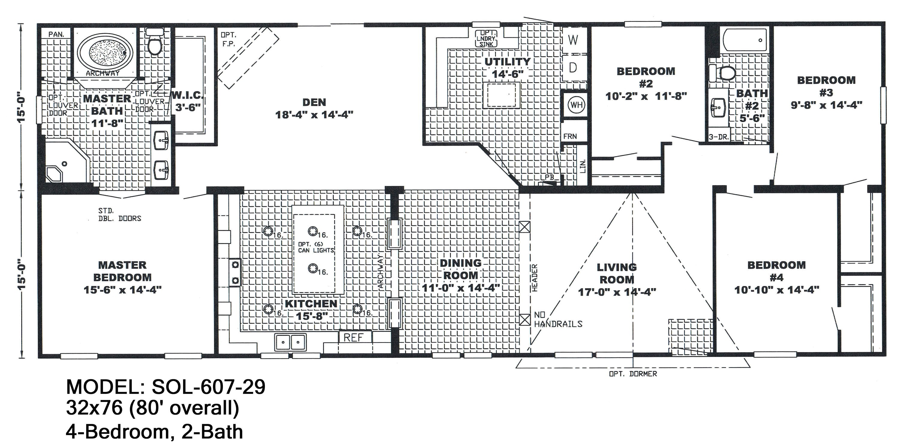 Modular Homes 4 Bedroom Floor Plans 4 Bedroom Double Wide Mobile Home Floor Plans Unique