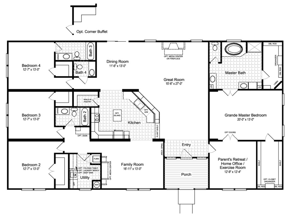 Modular Homes 4 Bedroom Floor Plans Best Ideas About Manufactured Homes Floor Plans and 4 Modular Homes 4 Bedroom Floor Plans Best Ideas About Manufactured Homes Floor Plans and 4