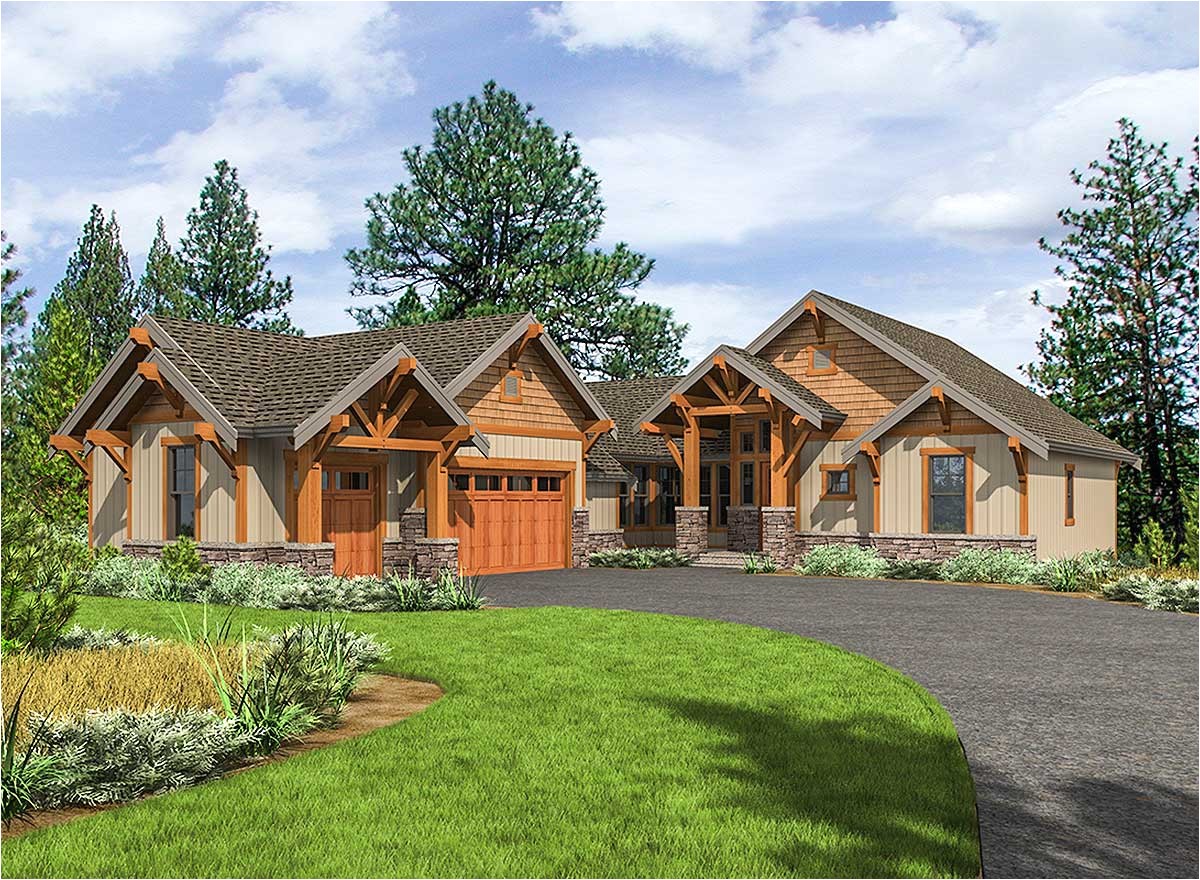 Mountain Homes Plans Mountain Craftsman with One Level Living 23705jd Mountain Homes Plans Mountain Craftsman with One Level Living 23705jd
