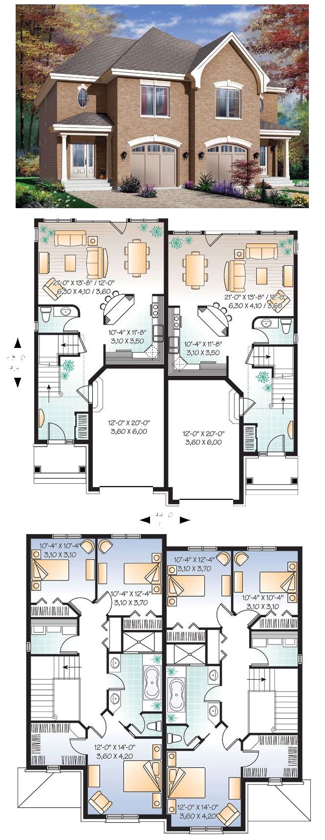 Multiplex House Plans Small Multi Family House Plans Multiplex House Plans Small Multi Family House Plans