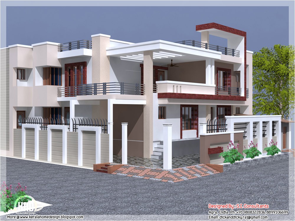 My Home Plans India India House Design with Free Floor Plan Kerala Home