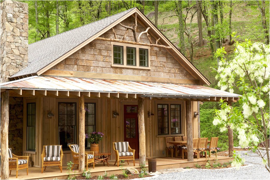 North Carolina Mountain House Plans A Mountain Getaway Cottage In asheville north Carolina