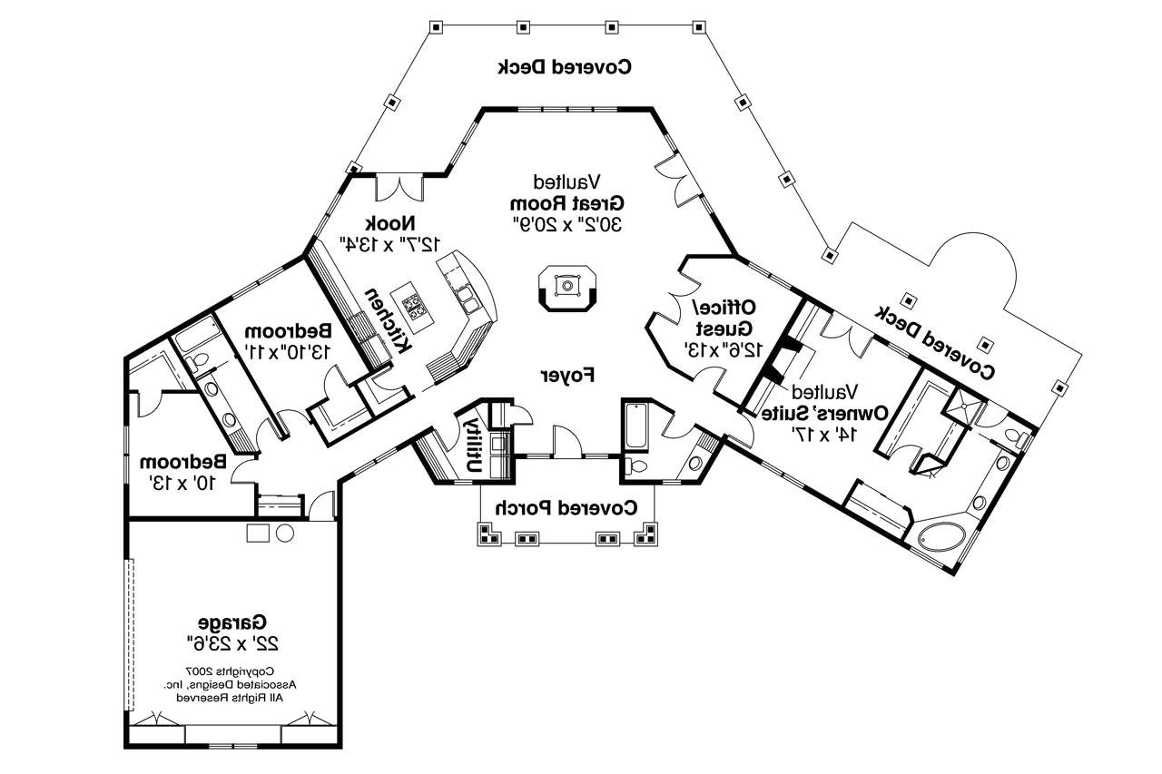 Ocean View House Plans Craftsman House Plans Oceanview 10 258 associated Designs