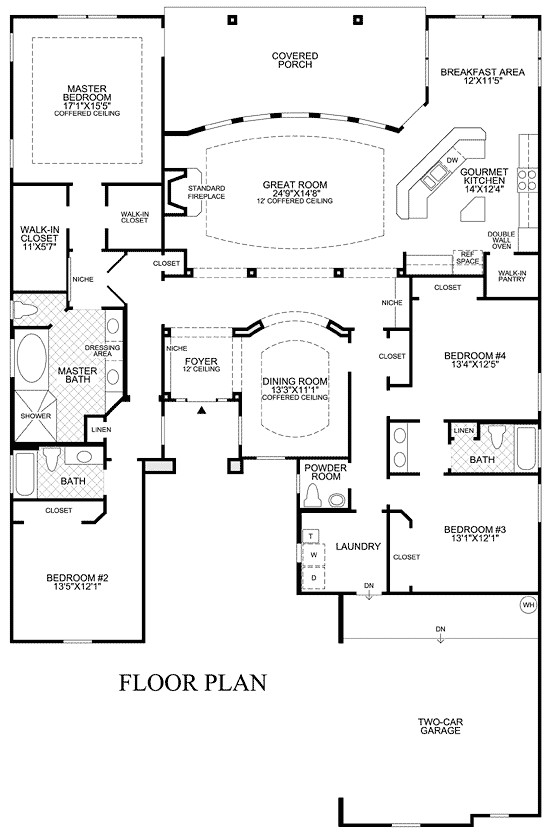 One Story Custom Home Plan Pin by Joan Lafave On Floor Plans Pinterest One Story Custom Home Plan Pin by Joan Lafave On Floor Plans Pinterest