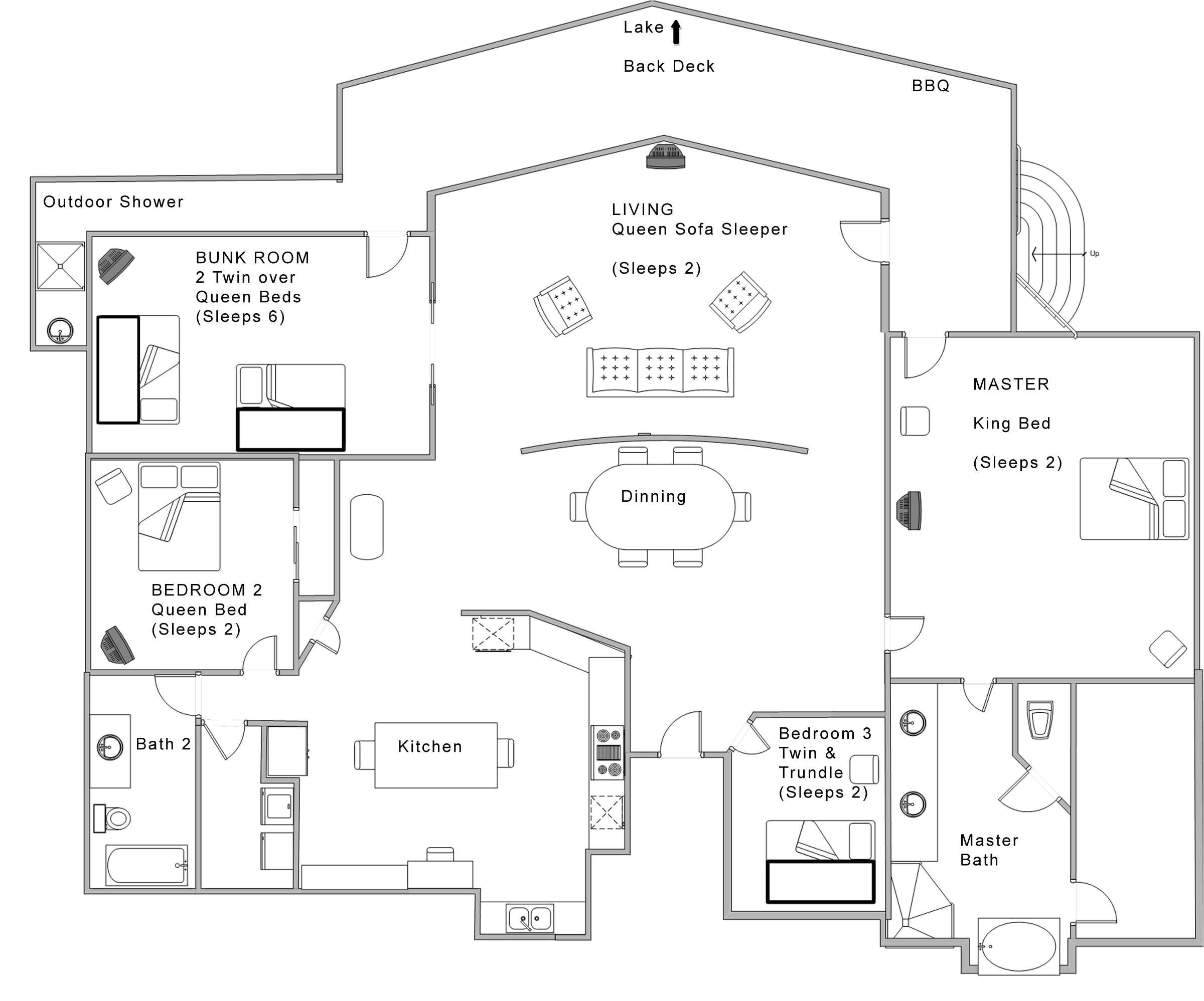 Open Floor Plan Home Plans Best Open Floor House Plans Cottage House Plans